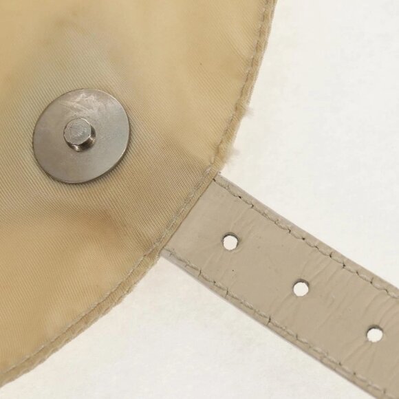 PRADA Backpack Nylon White Silver Auth 145850 - Picture 11 of 15